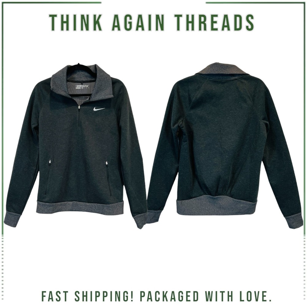 Nike Golf Quarter Zip Hyperwarm Pullover Athletic… - image 1